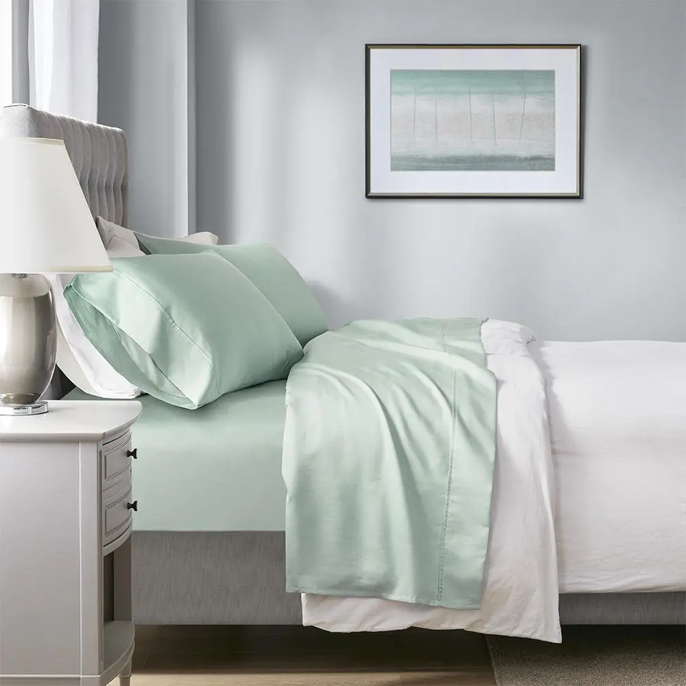 HeiQ Smart Temperature Cotton Blend 4 PC Sheet Set