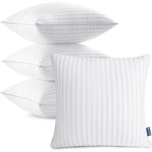 20x20 Plush Throw Pillow Inserts (Set of 4) – Soft & Supportive Down-Alternative Cushions
